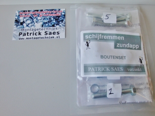 galvanized disc bolt kit Zundapp